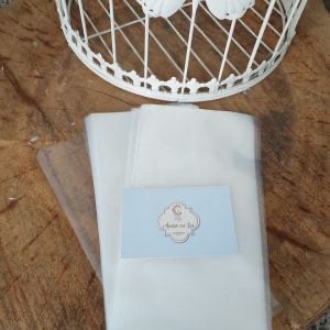Sacos plástico para artesanato 10cm x 20 cm