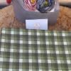 Tecido Fabricart Xadrez  Oliva