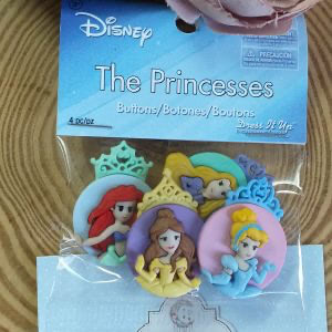 Botões Disney -  Princess Assortment
