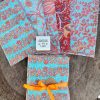 Mini Kit Pré cortado tecidos FABRICART Kalamkari