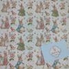 *Tecido Coelhos Vintage 1 - exclusivo Andar na Lua