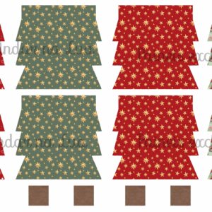 Painel Saquinho Árvore de Natal