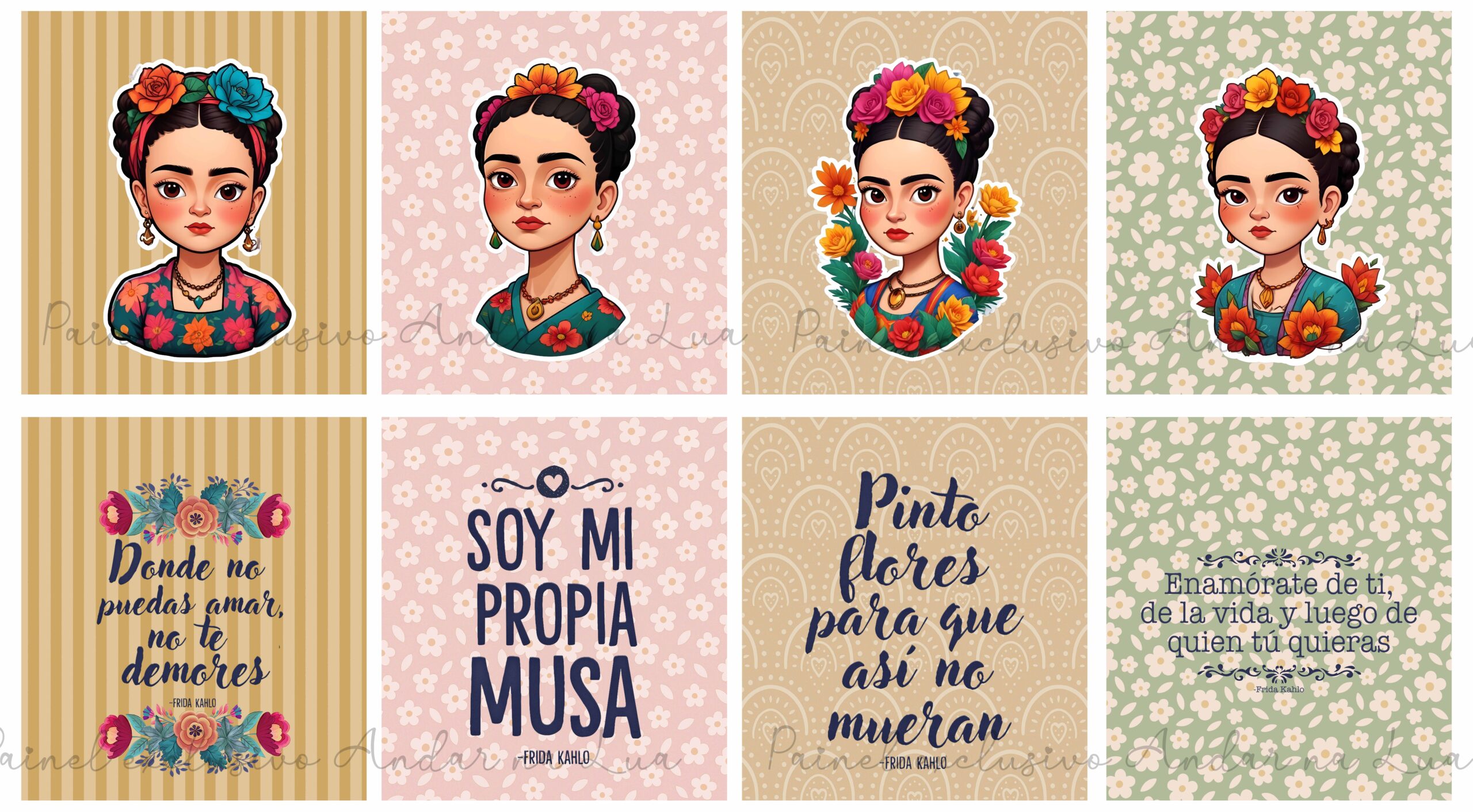 Tote bags Frida Espanhol - loja