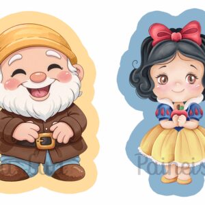 *@ NEW Painel Almofada Coleção Branca de Neve 2