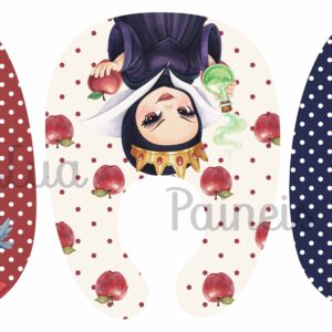*@ New Painel Babete pequeno Coleção Branca de Neve