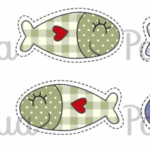 *@ NEW  Painel Peixes coloridos