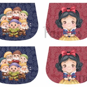 *@ NEW Painel Bolsa Coleção Branca de neve