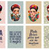 New Painel Retângulo Coleção Frida em Espanhol