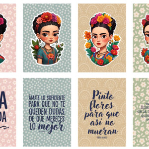 *@ New Painel Retângulo Coleção Frida em Espanhol