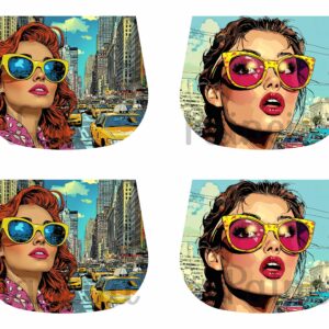*@ NEW Painel Bolsa Coleção Woman in City