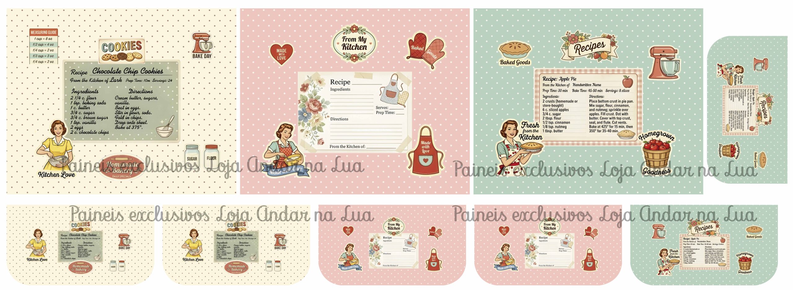 Individuais e porta Talheres loja