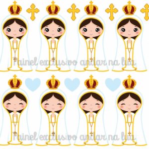 Adesivos para Objetos Coleção Santinhos