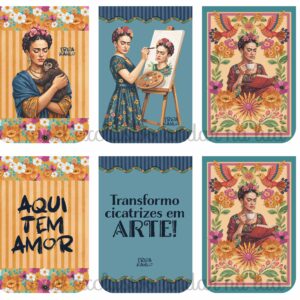 *@ NEW Painel Bolsa Porta Telemóvel /Óculos/ Canetas Coleção Frida New