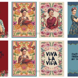 *@ New Painel Retângulo Coleção Frida New em Espanhol