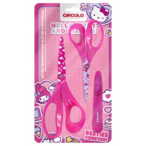 Kit Tesouras Hello Kitty da Círculo