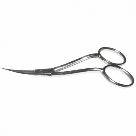 Tesoura de Bordar de Curva Dupla de 4″